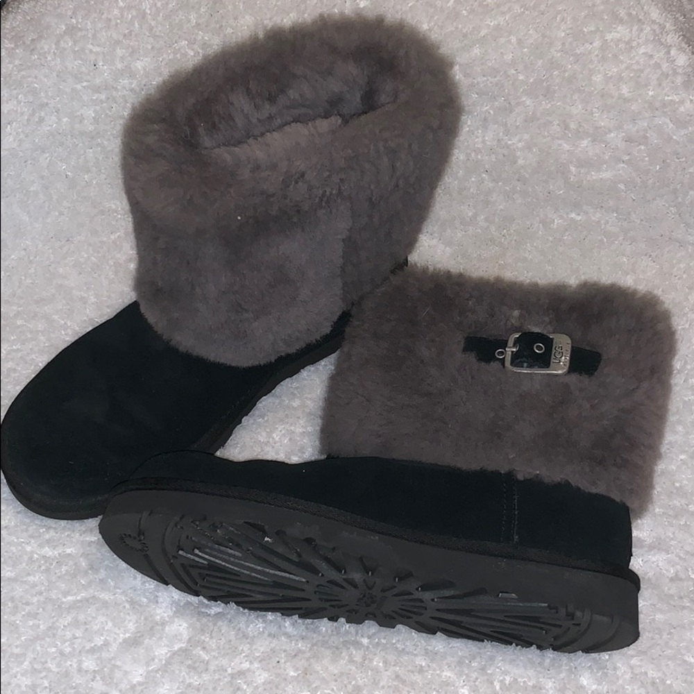 UGG Ellee Boot Sheepskin Buckle